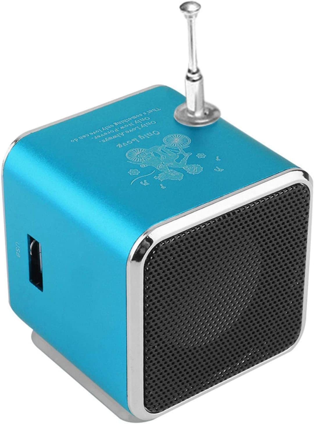 デジタルメディアプレーヤー　携帯音楽プレーヤー　スピーカー付　箱付きs 222_01.jpg